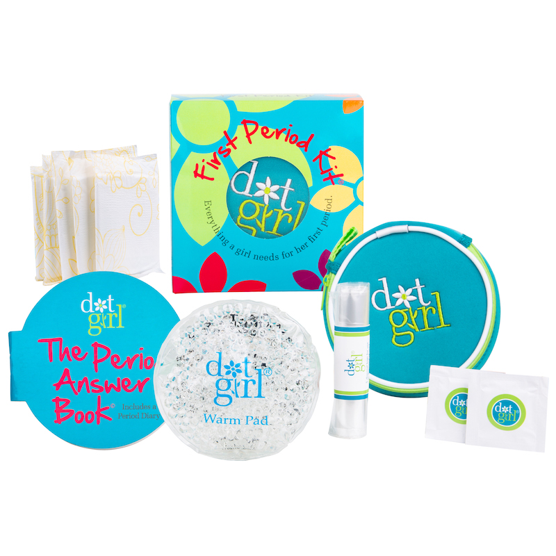 Everything a Girl Needs for Her First Period - Dot Girl Products